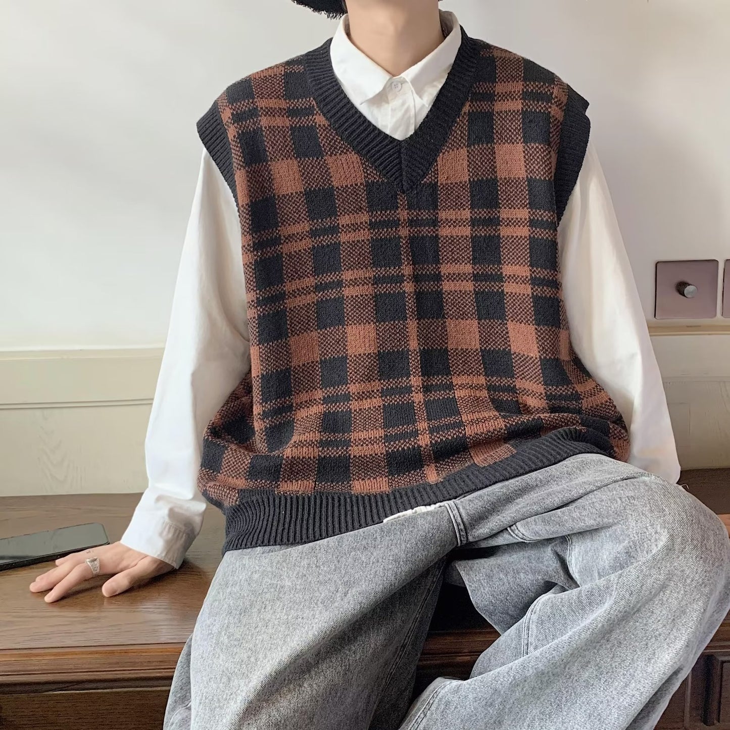 Men's Youth Popular Knitwear Vest