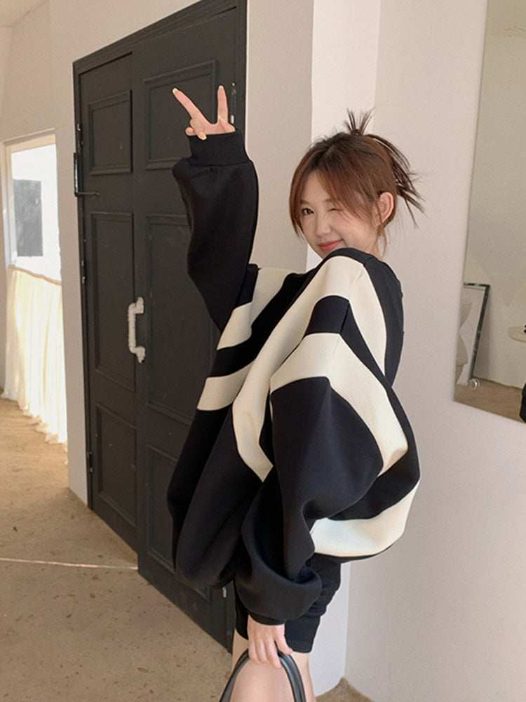 High Quality Sweater Women's Korean-style Loose And Lazy Style