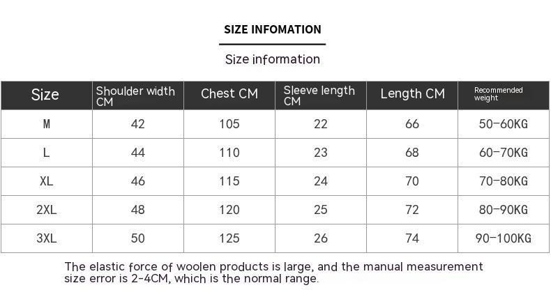 Black And White Stripes Contrast Color Knitwear Men